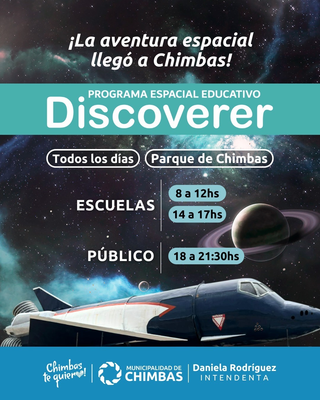 LA AVENTURA ESPACIAL ATERRIZ EN CHIMBAS!